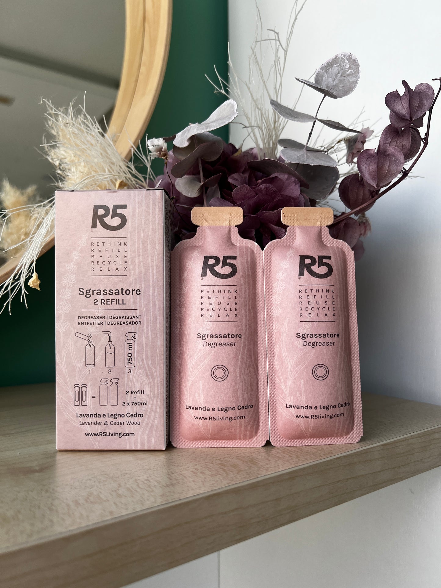 Refill Sgrassatore di R5 Living (set da 2)