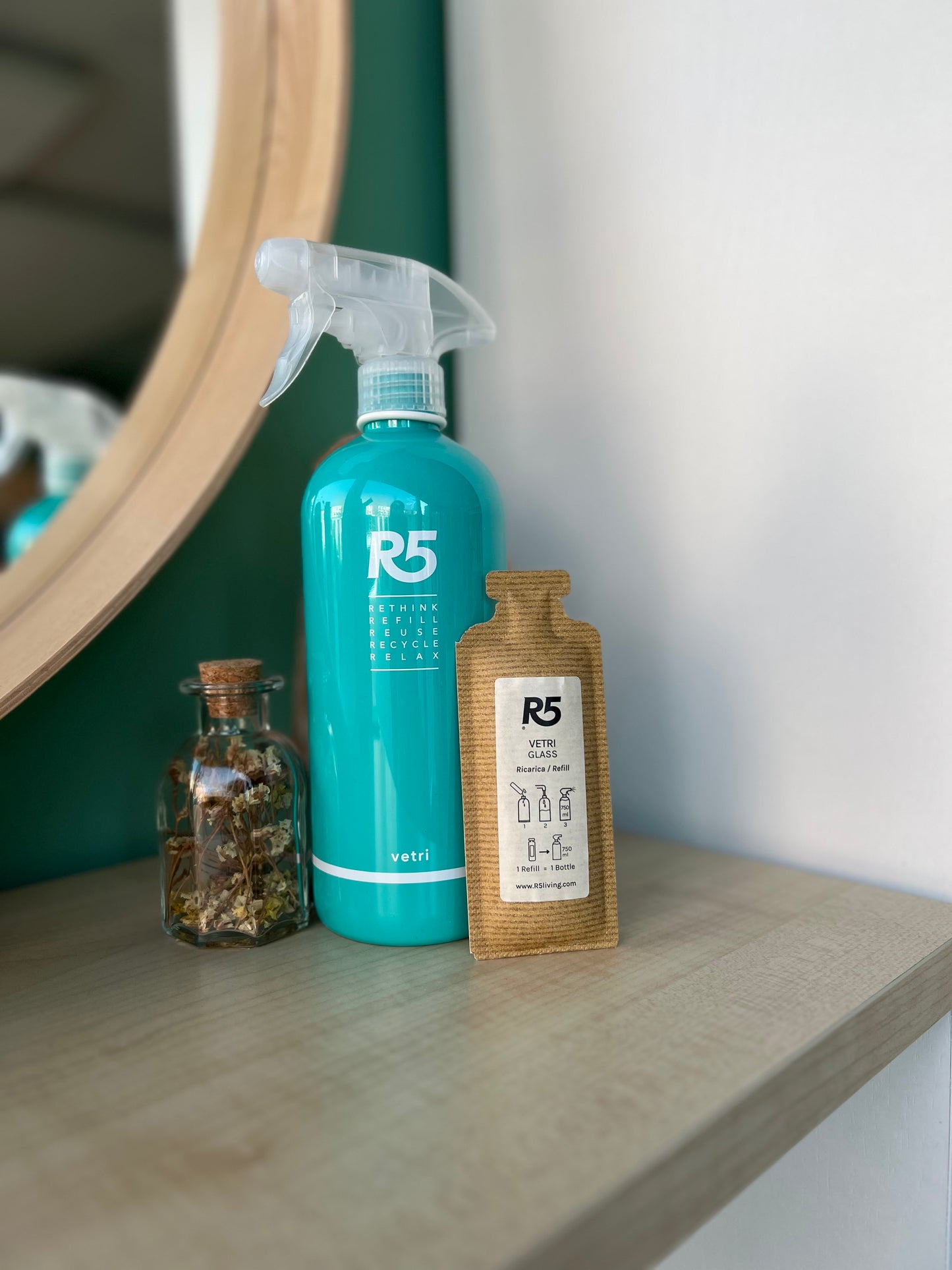Starter Kit Vetri ricaricabile di R5 Living
