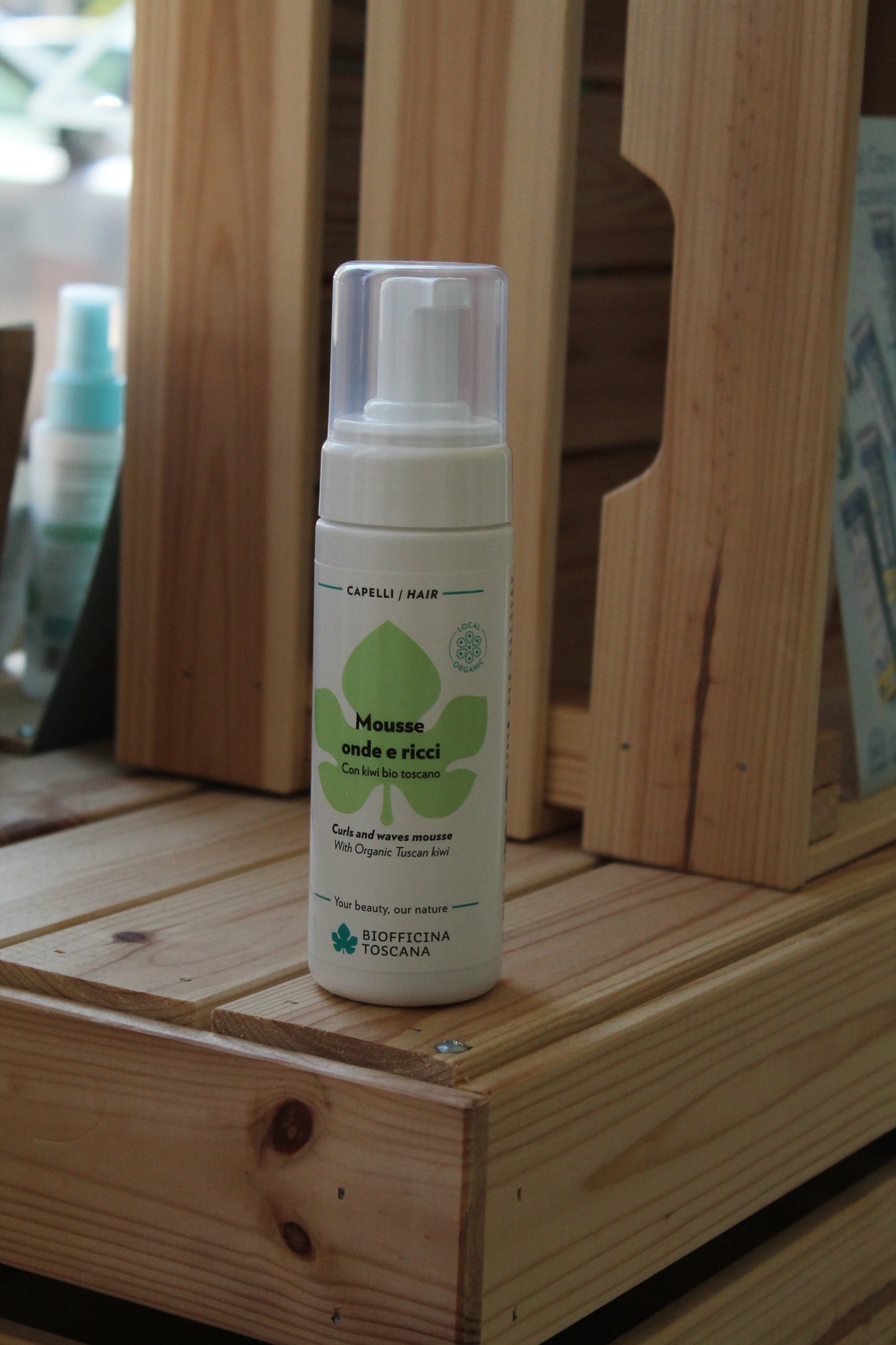 Mousse onde e ricci con kiwi bio toscano di Biofficina Toscana (150 ml)