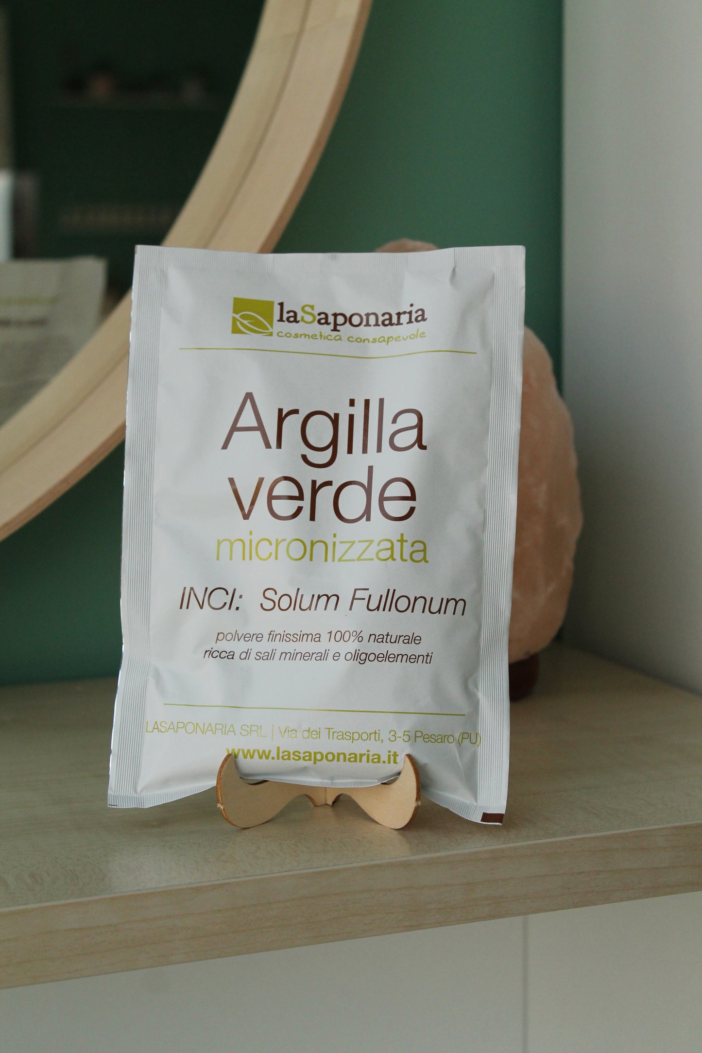 Argilla Verde Solum Fullonum di La Saponaria (100 g)