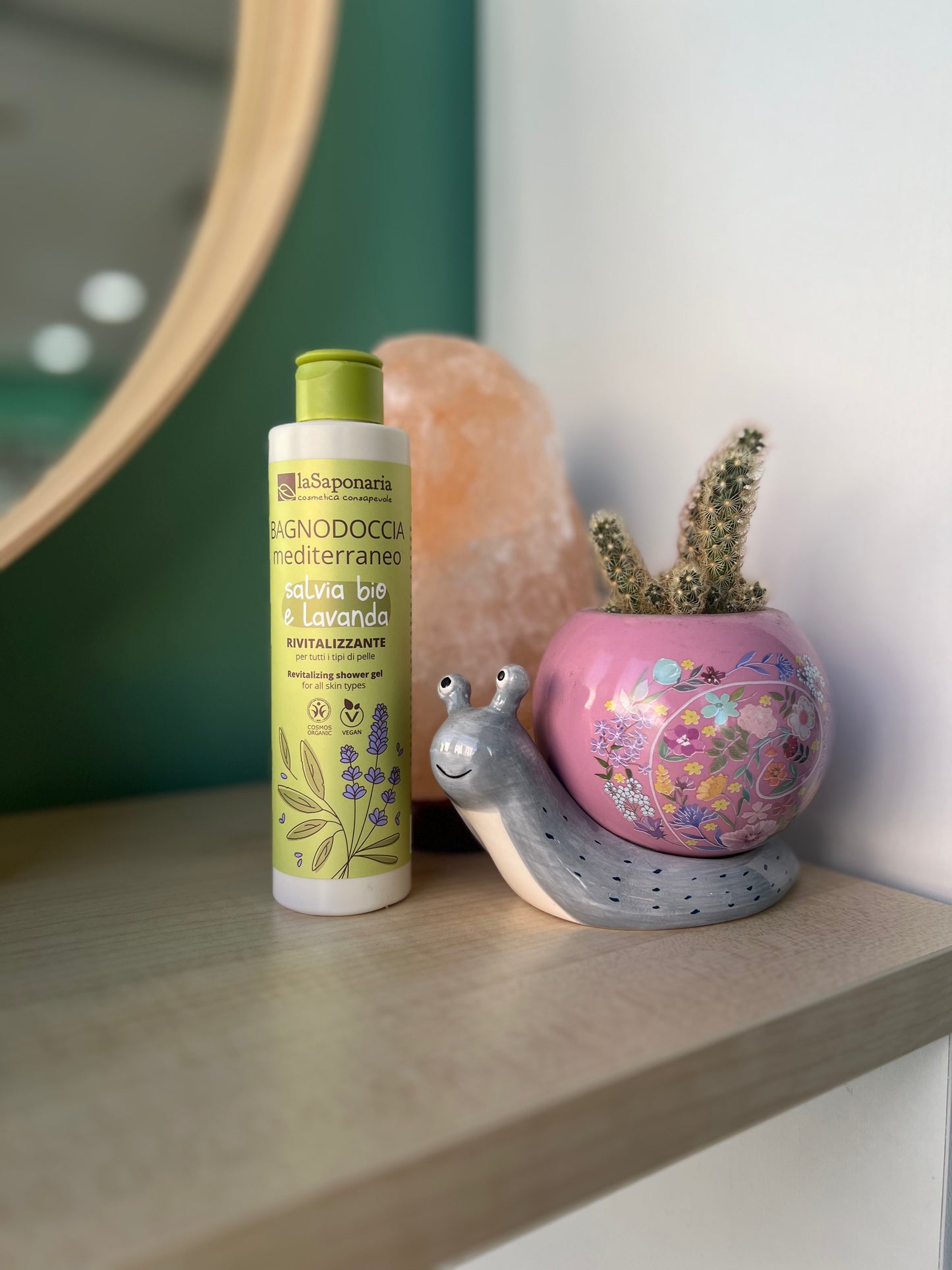 Bio bagnodoccia Mediterraneo di La Saponaria (200 ml)