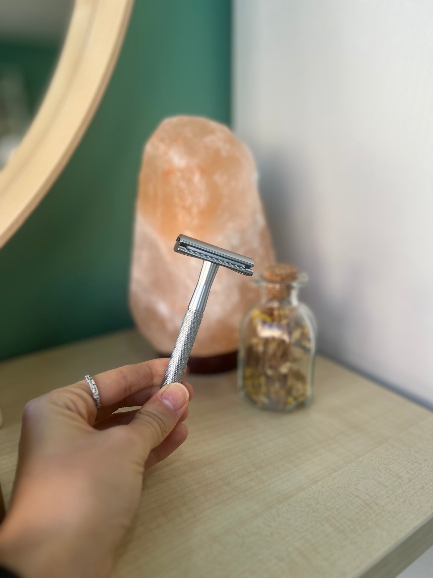 Rasoio in Metallo di Bambaw (colore argento)