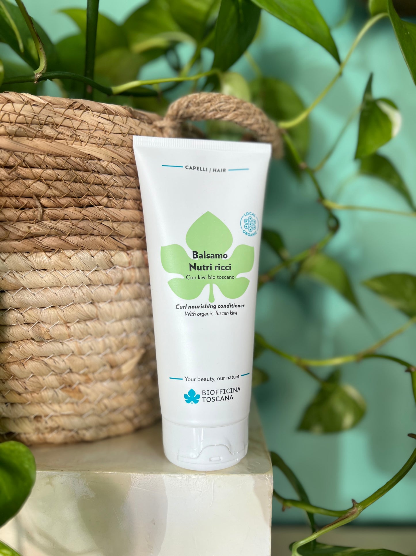 Balsamo nutri ricci con kiwi bio toscano di Biofficina Toscana (200 ml)