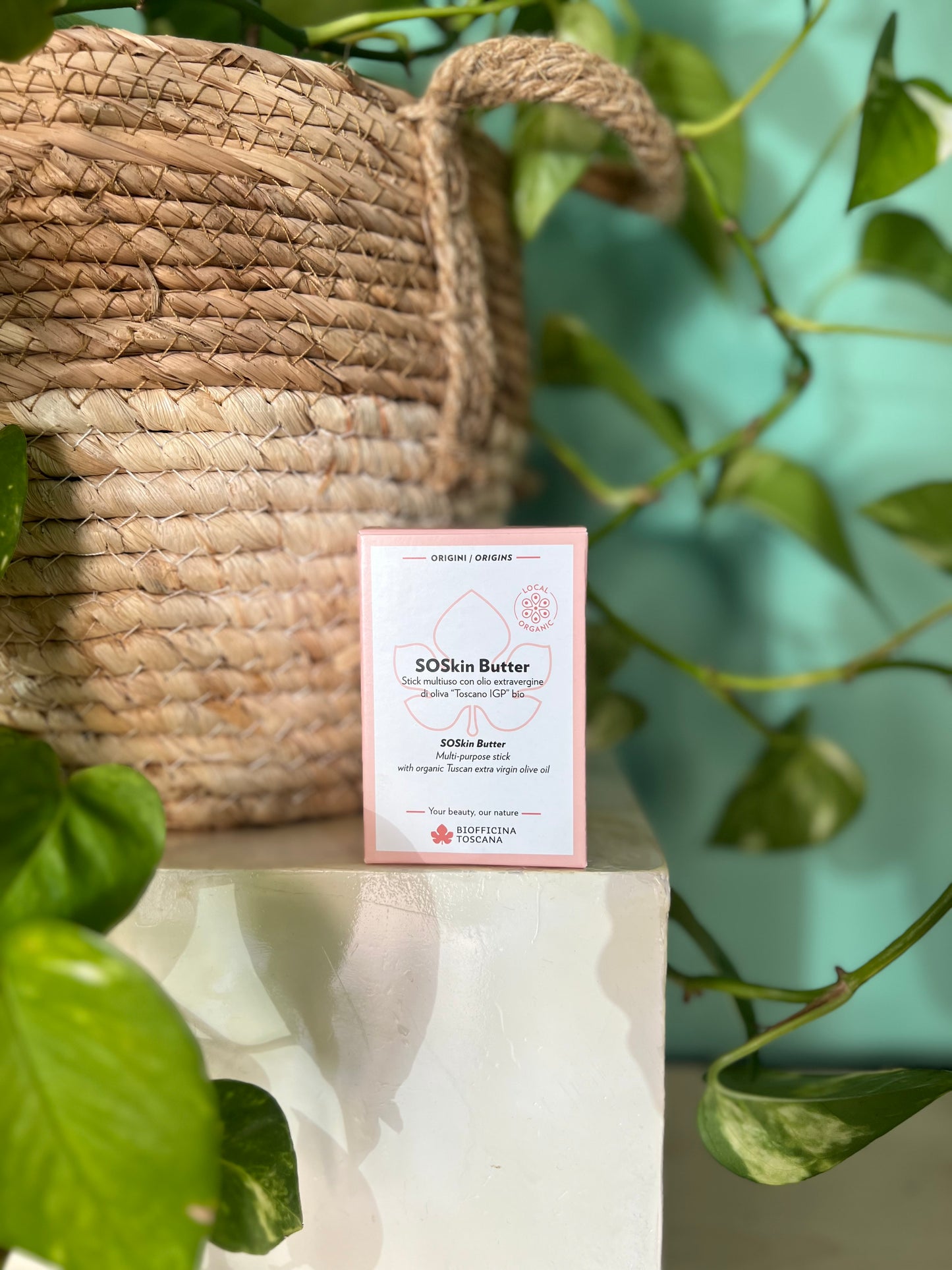 SoSkin Butter - Stick multiuso all'olio extravergine di oliva di Biofficina Toscana (25 ml)