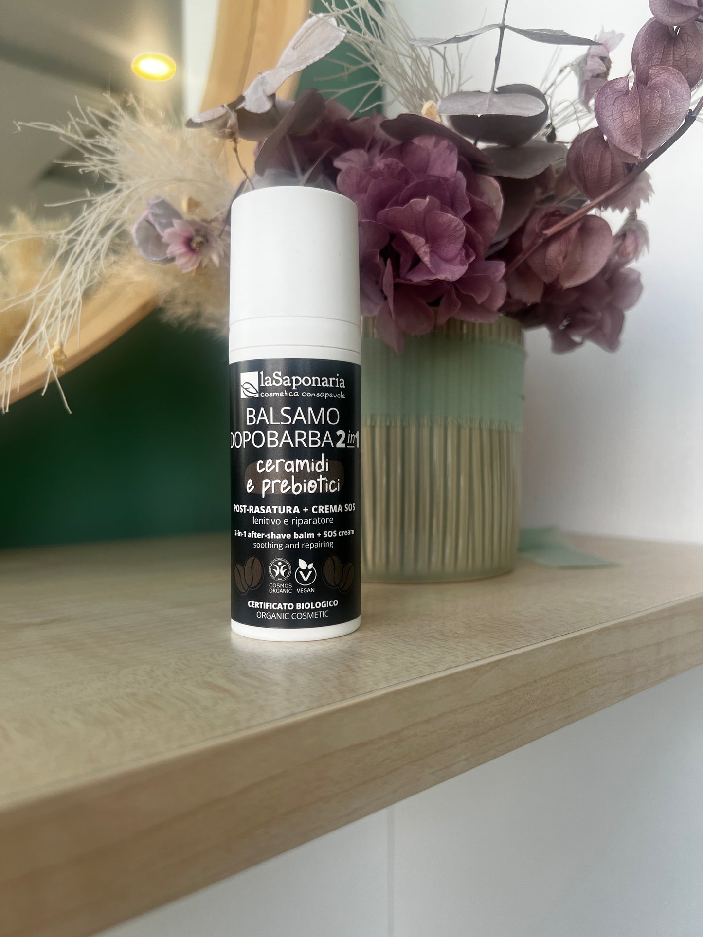 Balsamo dopobarba 2in1 di La Saponaria (50 ml)