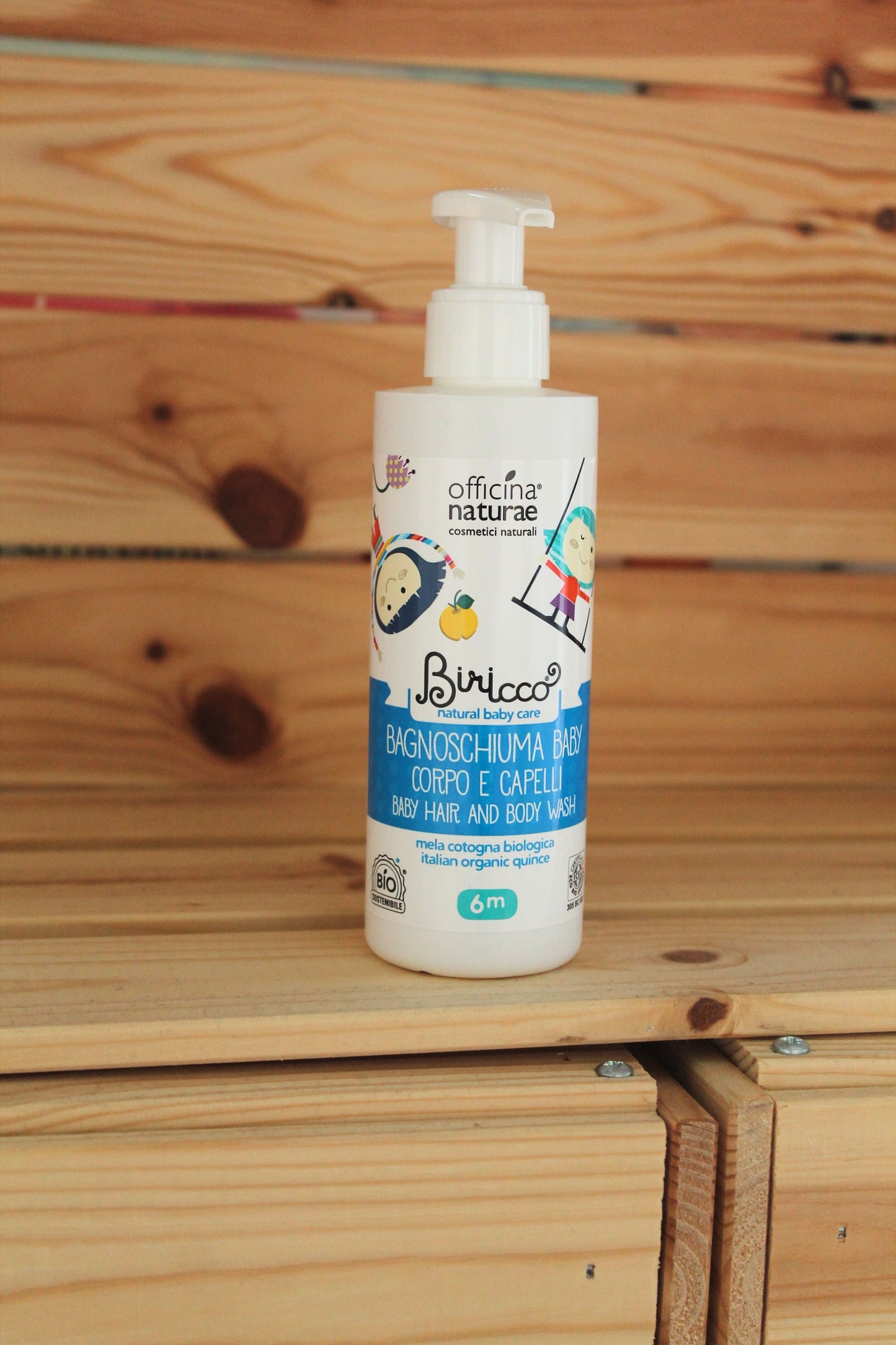 Bagnoschiuma Baby Corpo Capelli di Officina Naturae (200 ml)