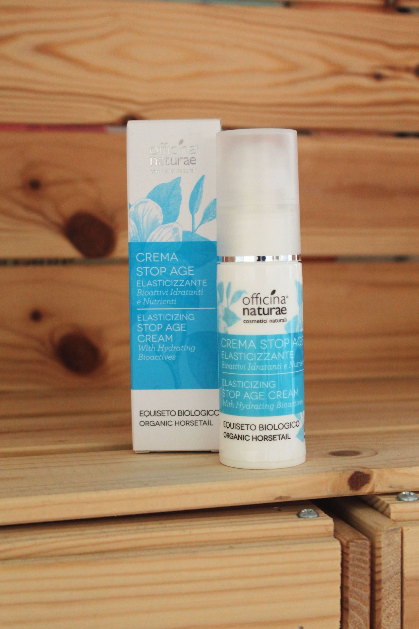 Crema viso stop age elasticizzante di Officina Naturae (30 ml)