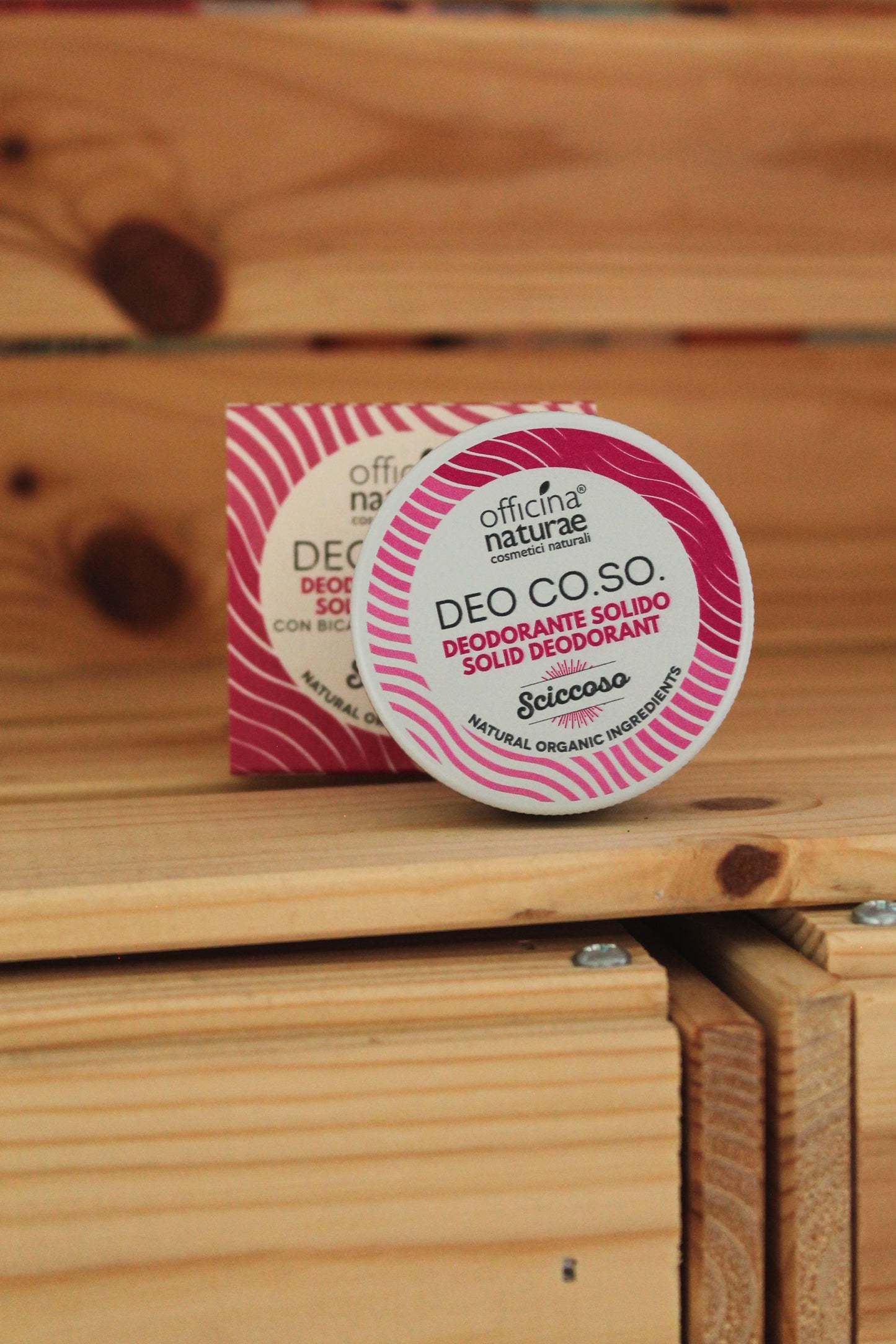 Deodorante solido Sciccoso CO.SO. di Officina Naturae (50 gr)