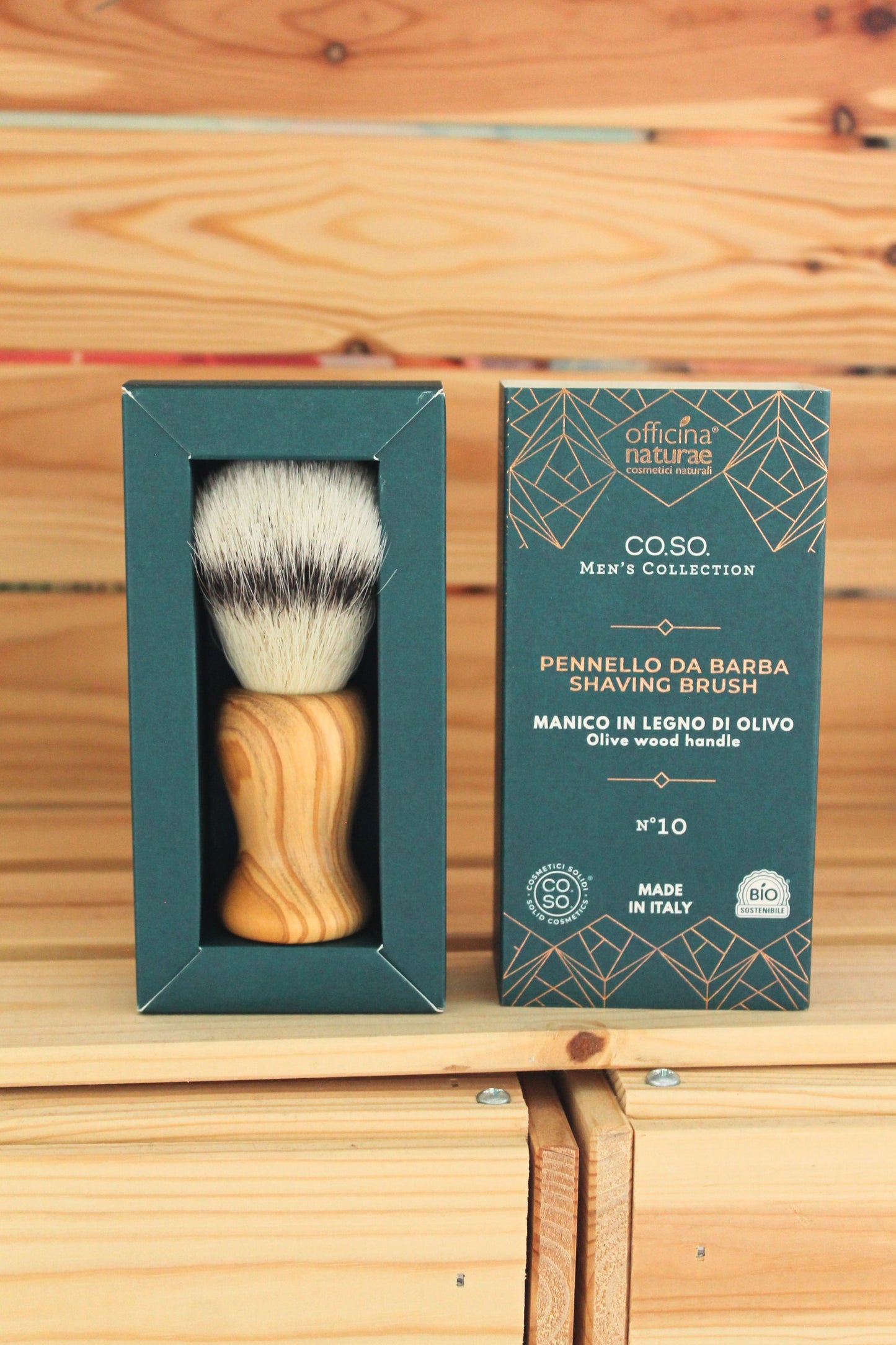 Pennello da barba artigianale n. 10 di Officina Naturae