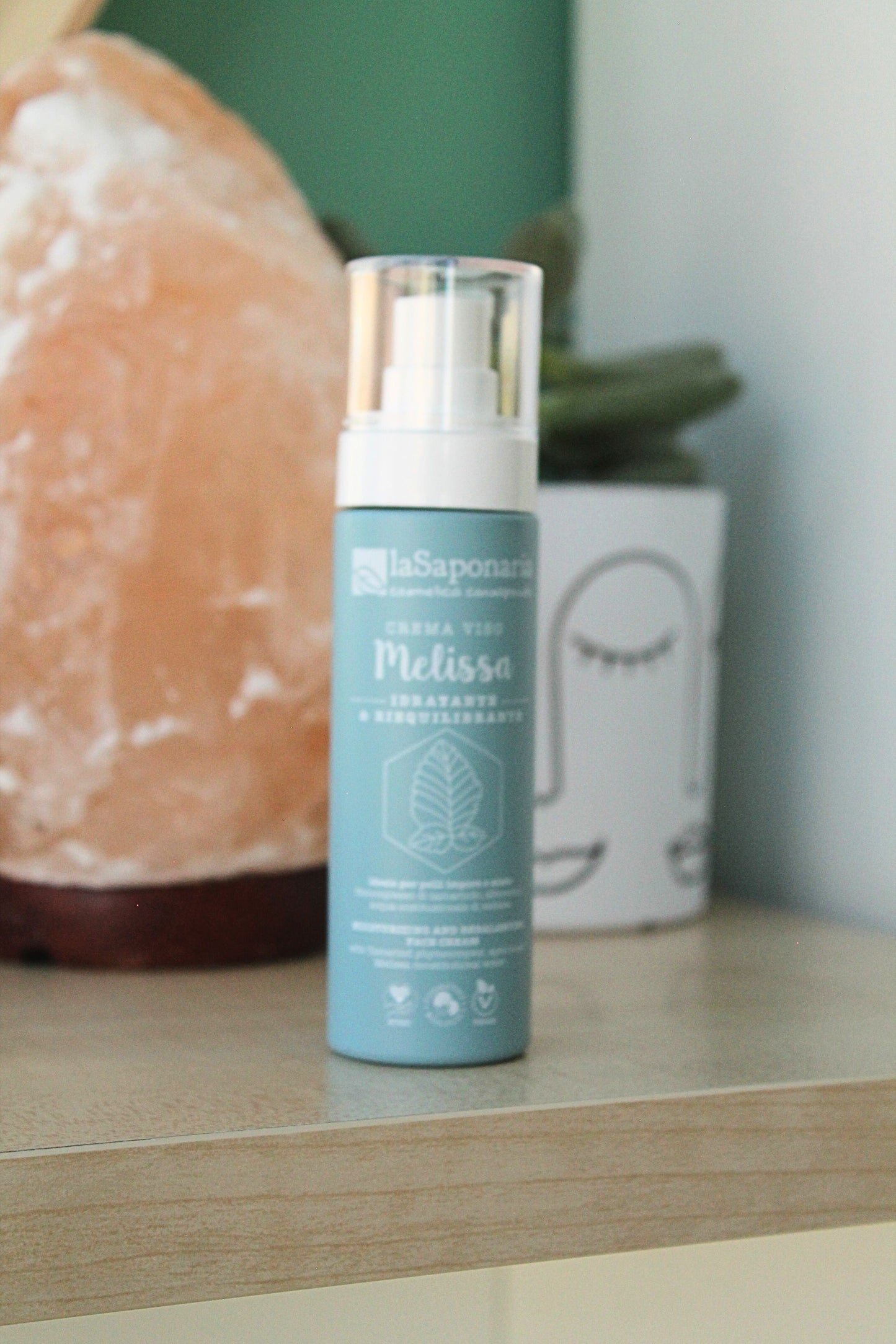 Crema viso idratante Melissa di La Saponaria (50 ml)