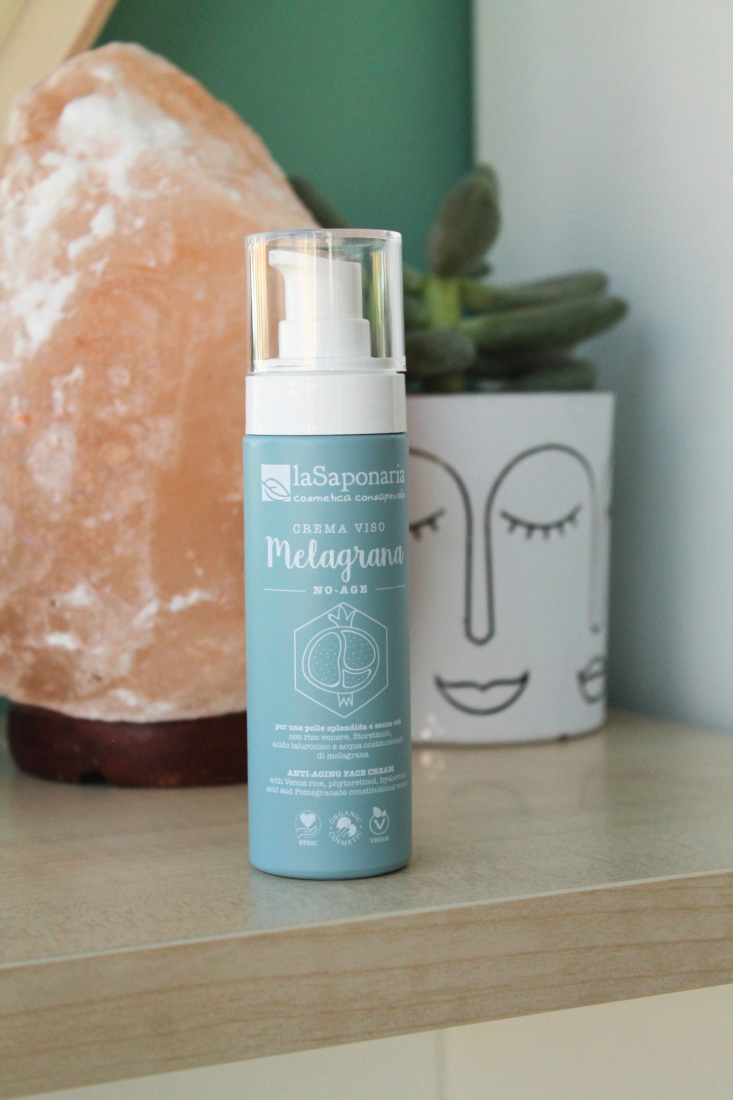 Crema viso no-age Melagrana di La Saponaria (50 ml)