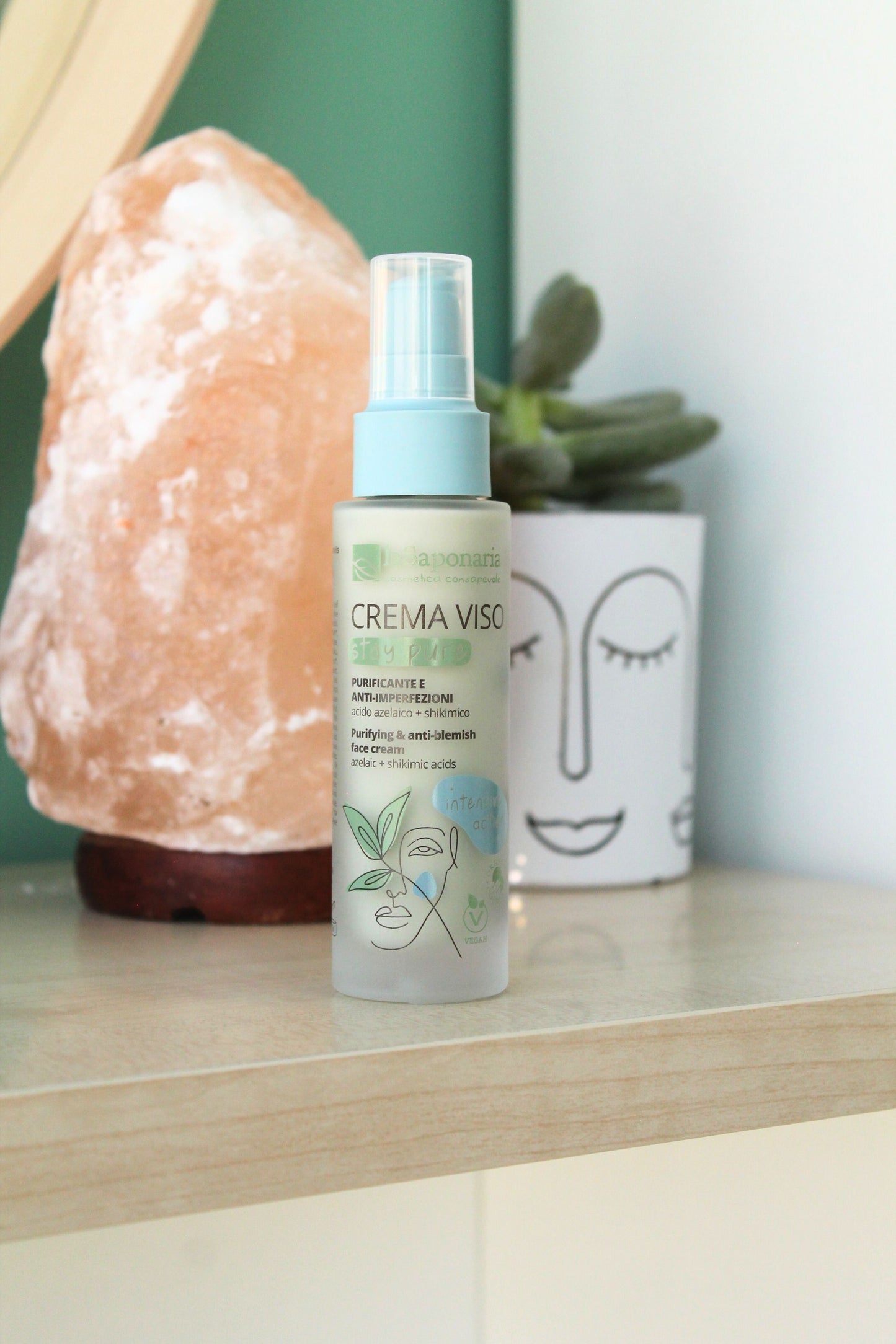 Crema viso Stay Pure di La Saponaria (50 ml)