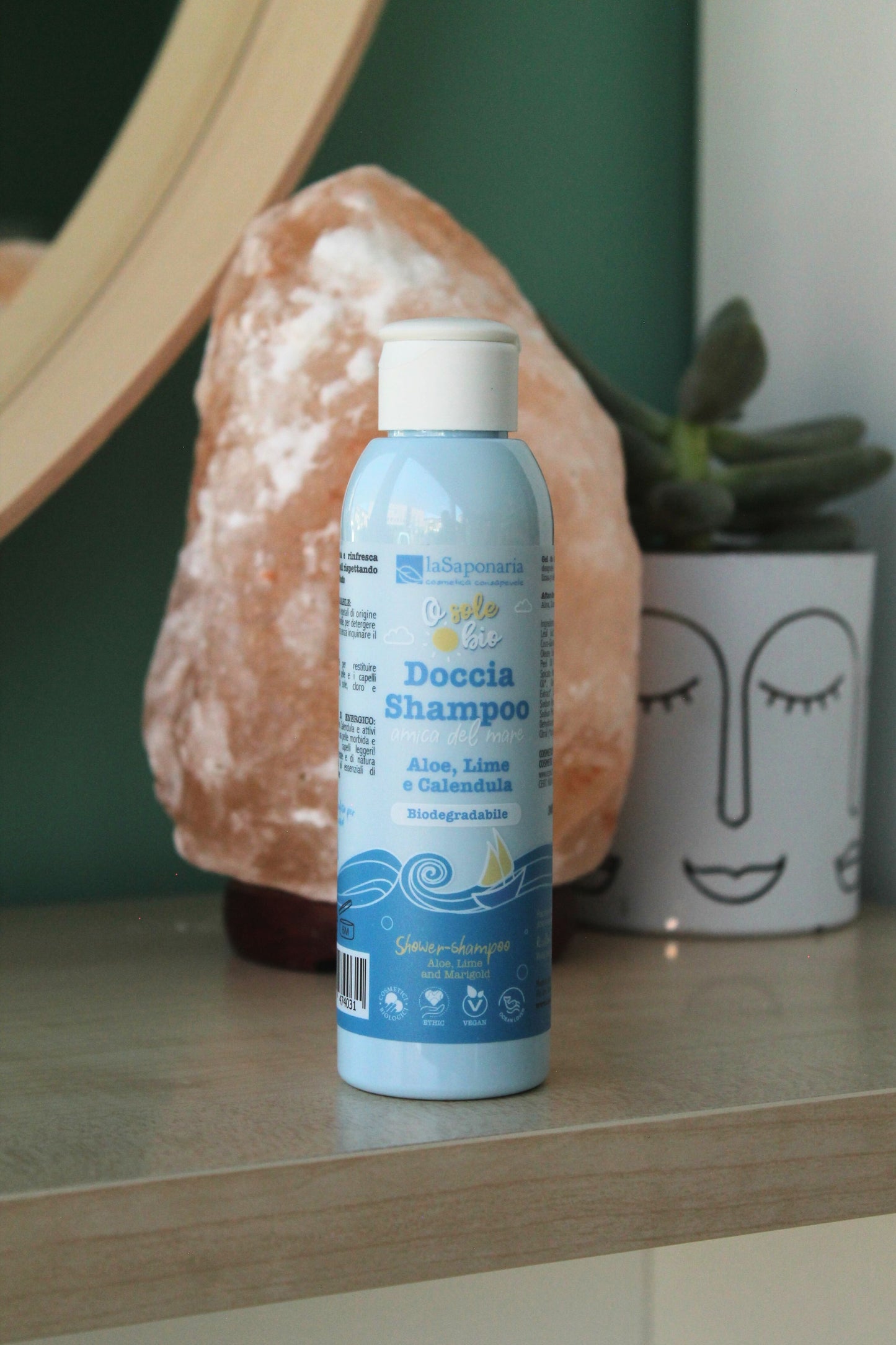 Doccia Shampoo barca, mare e camping - Amico del mare di La Saponaria (150 ml)