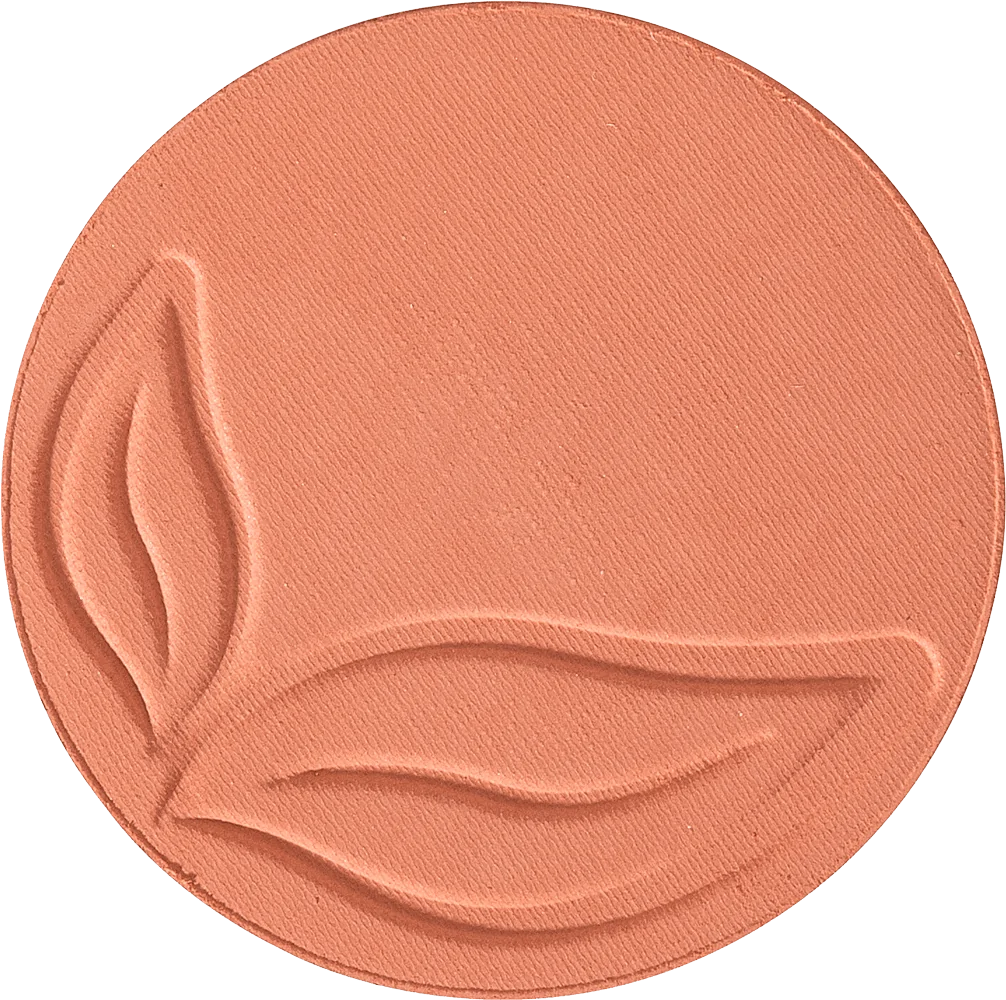 Blush in cialda ricaricabile di Puro Bio (3,5 gr)- 02 Rosa Corallo Matte