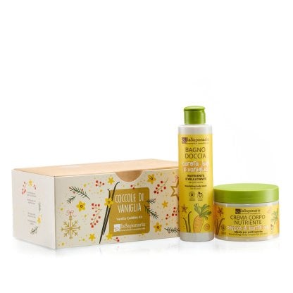 Coccole di Vaniglia - Cofanetto corpo di La Saponaria - Natale 2025