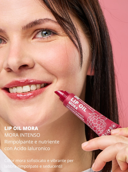Lip Oil Mora di La Saponaria (12 ml)