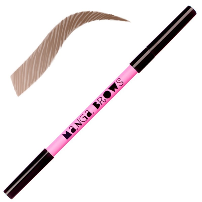 Manga Brows ash blonde & cold brown di Neve cosmetics - Matita sopracciglia