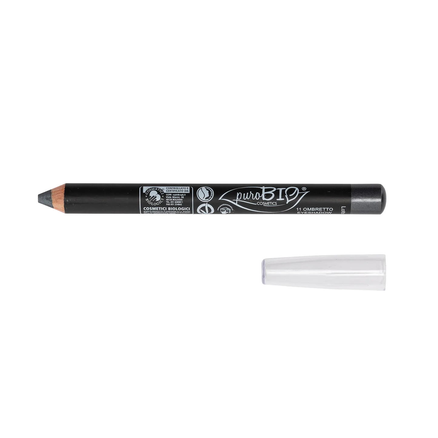 Matitone ombretto 11- grigio scuro con effetto metallizzato di Puro Bio (2,3 gr)