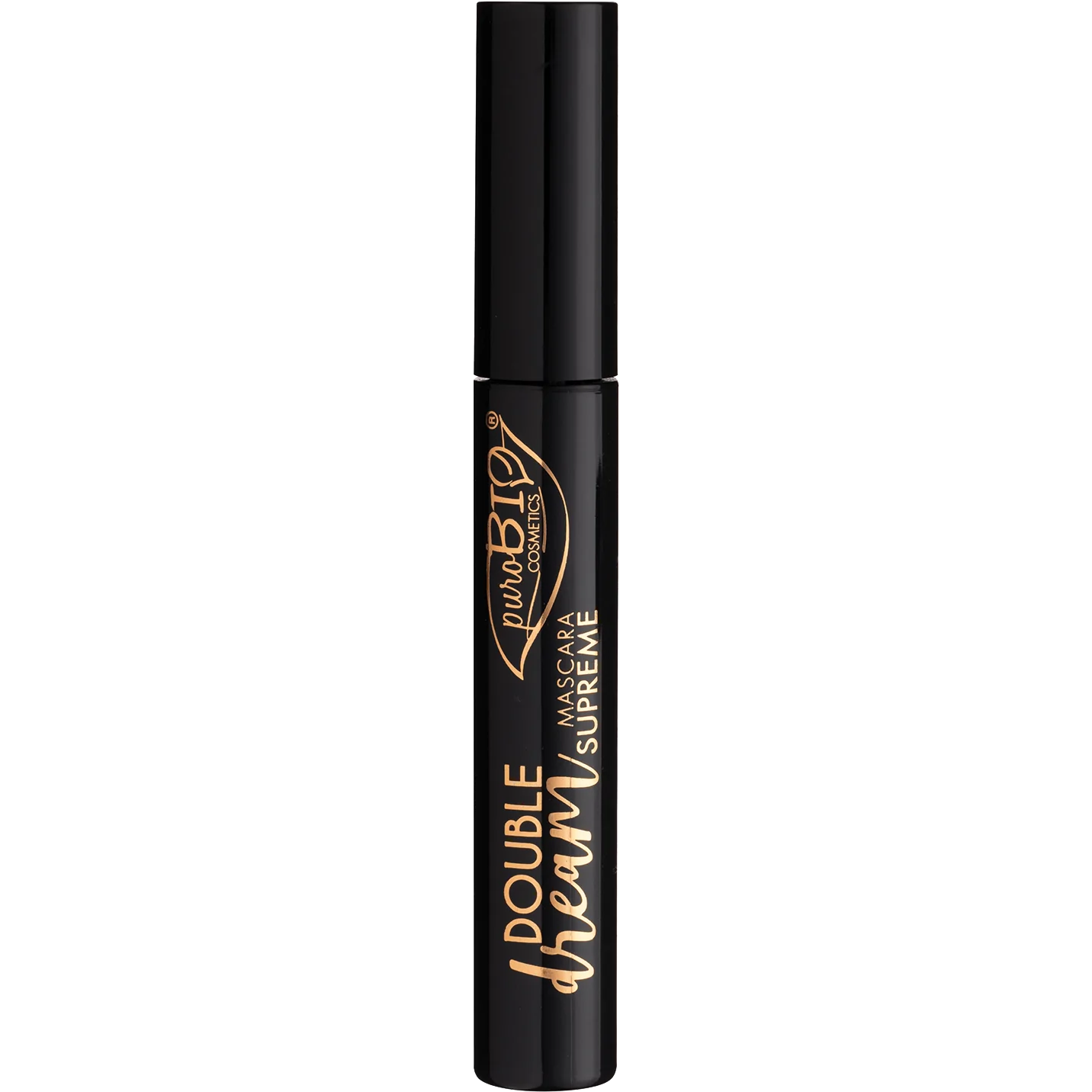 Mascara Double Dream Supreme incurvante e volumizzante di Puro Bio (11 ml)- nero