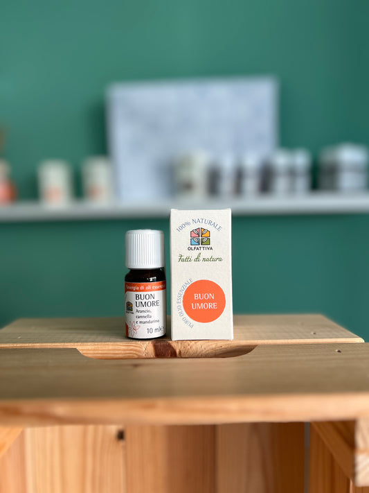 Sinergia di oli essenziali Buon Umore di Olfattiva (10 ml)