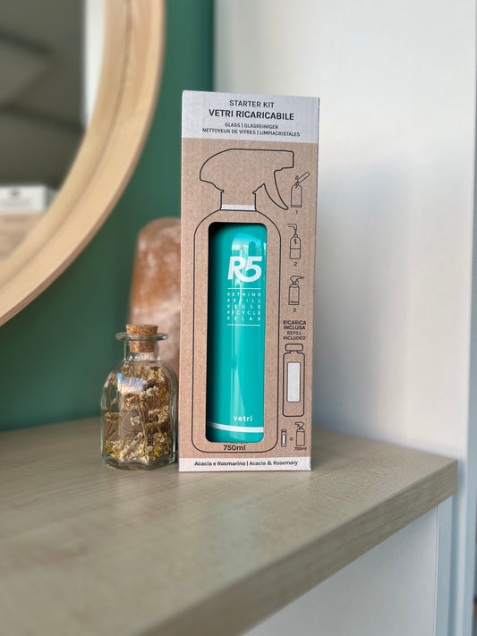 Starter Kit Vetri ricaricabile di R5 Living