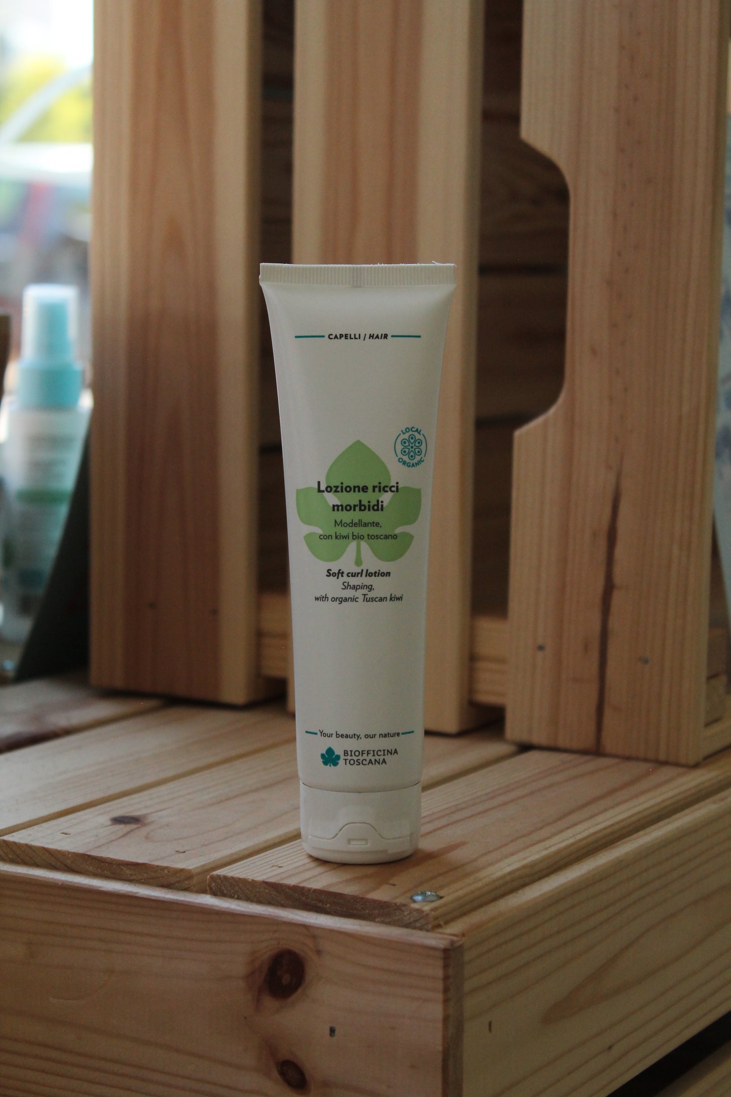 Lozione ricci morbidi modellante, con kiwi bio toscano  di Biofficina Toscana (100 ml)
