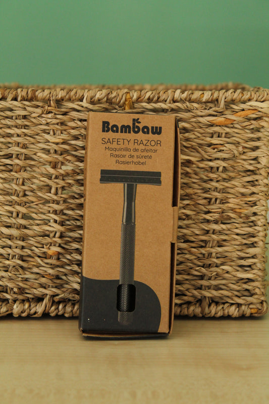 Rasoio in Metallo di Bambaw (colore nero)