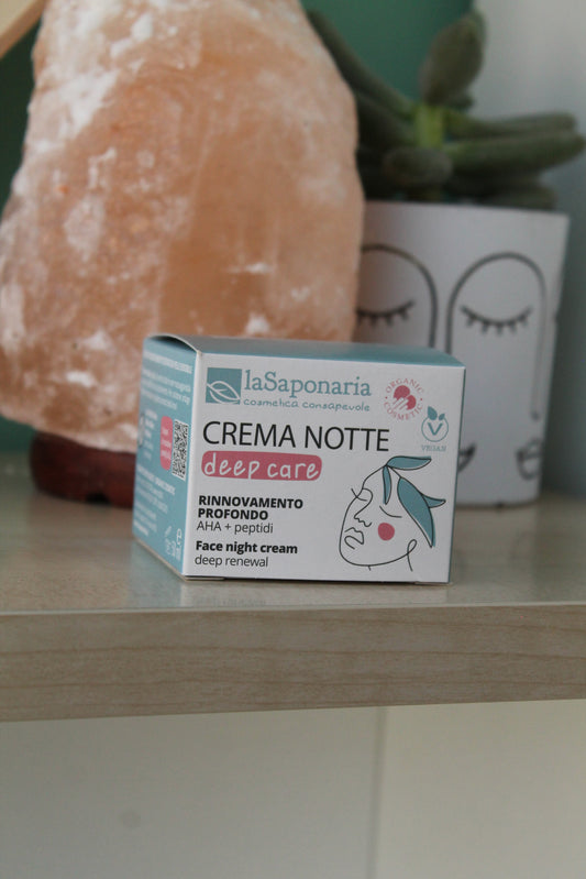 Crema viso notte Deep Care di La Saponaria (50 ml)