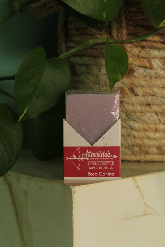 Sapone doccia "Rosa canina" di Artemidelab (100 gr)