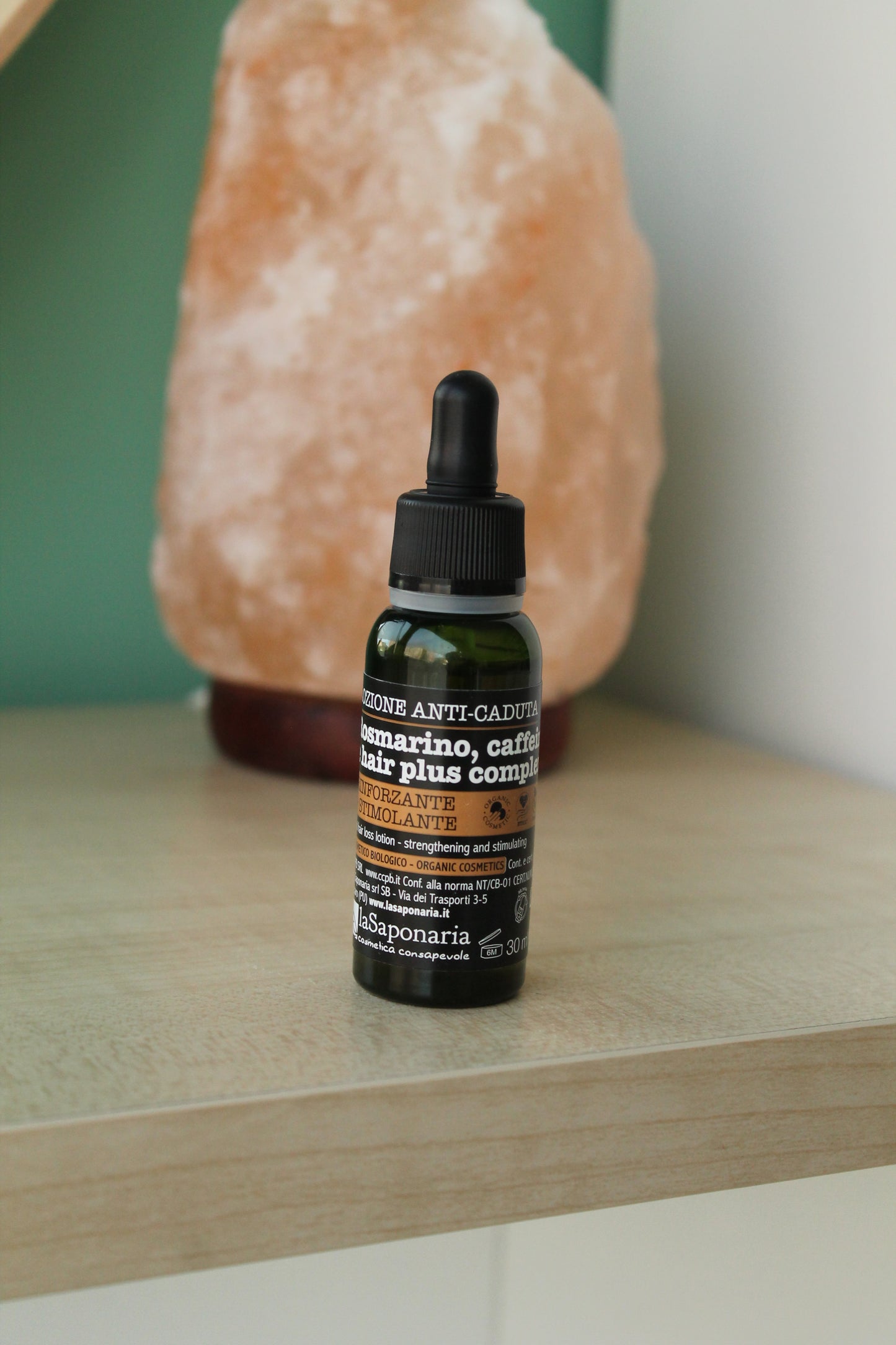 Lozione capelli anti-caduta al rosmarino di La Saponaria (30 ml)