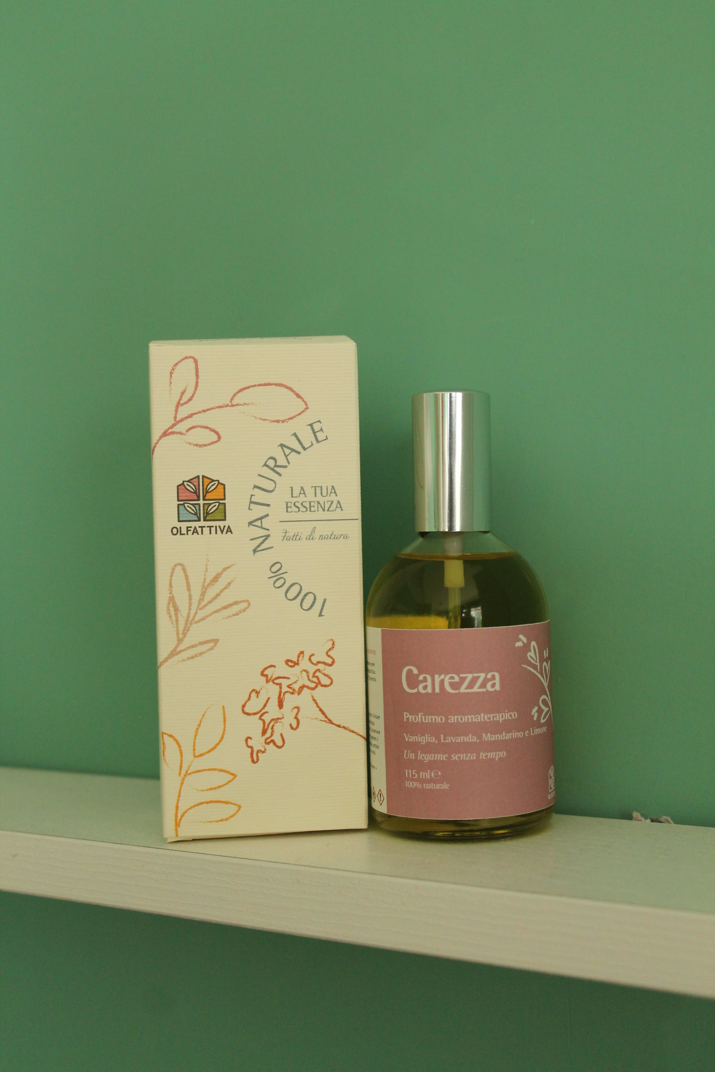 Profumo Carezza 115 ml di Olfattiva