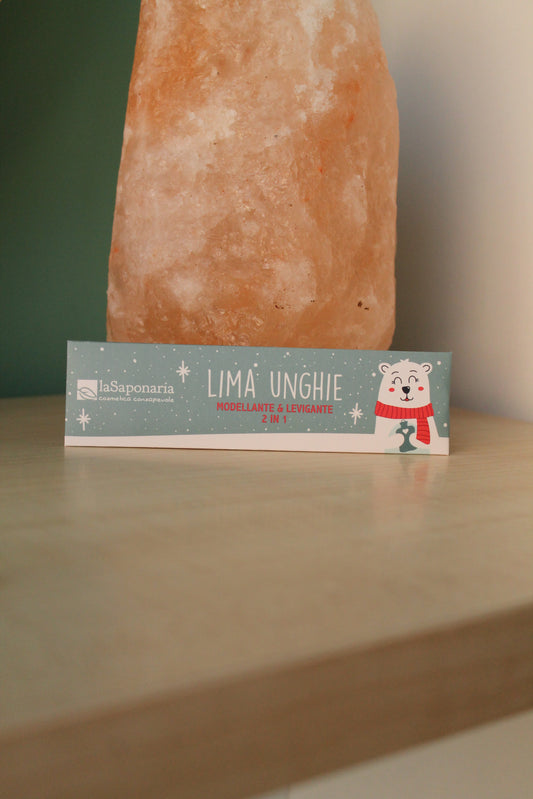 Limetta unghie 2 in 1- Orso polare di LaSaponaria
