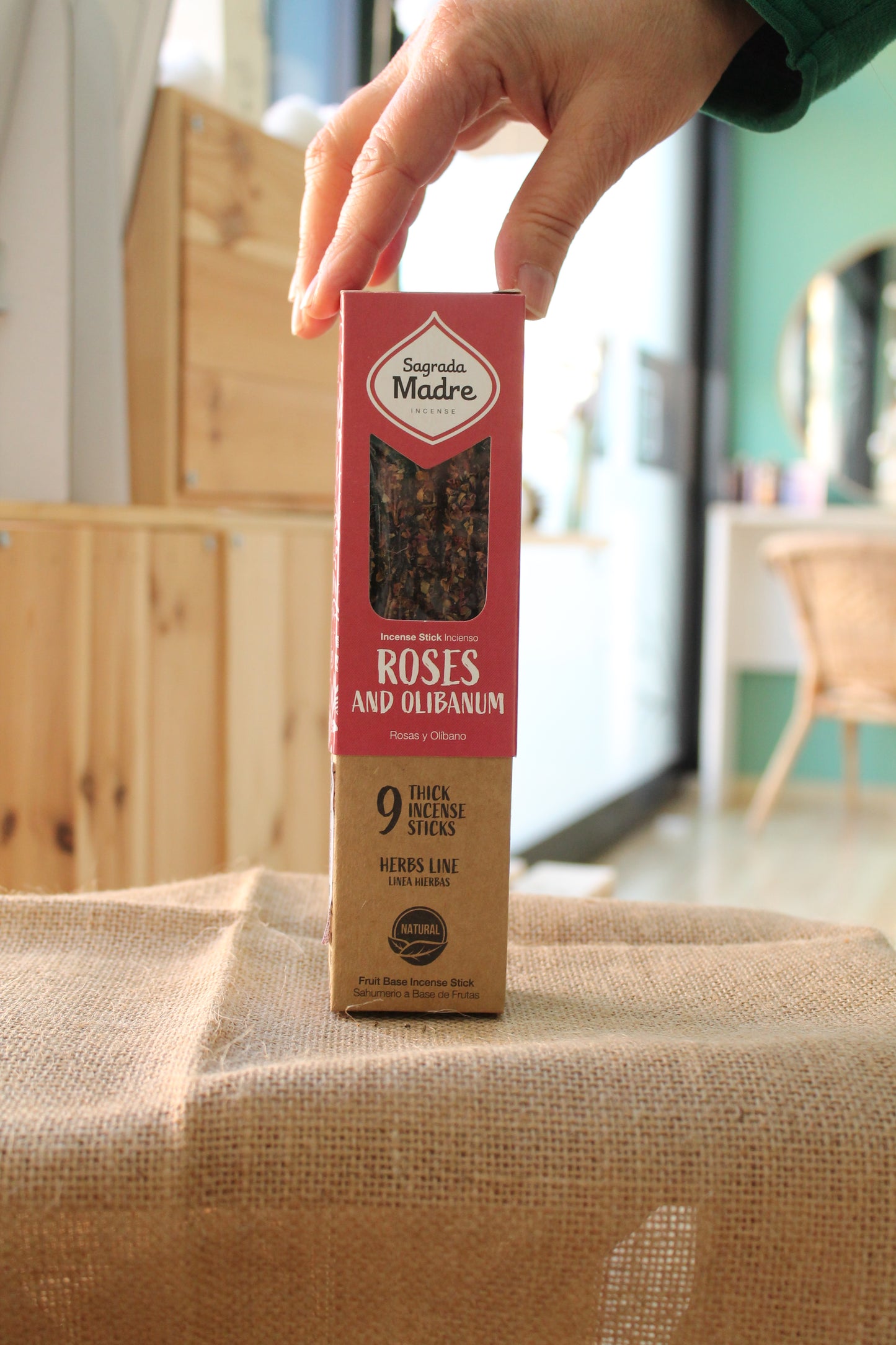 Incenso Naturale Botanico di Sagrada Madre (9 bastoncini)