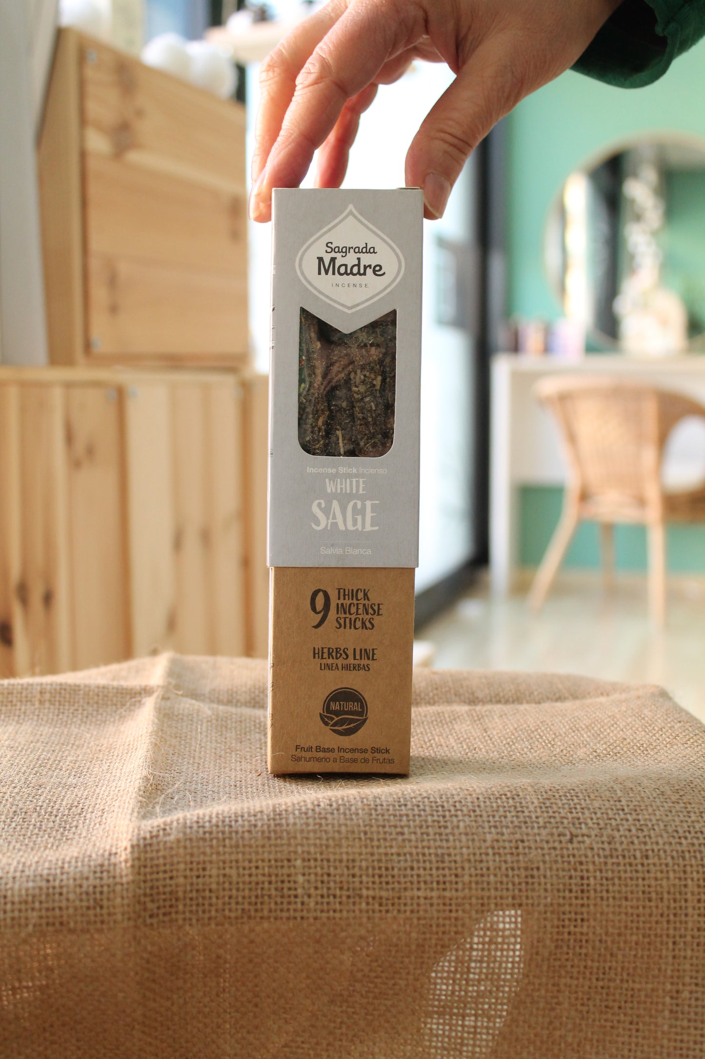 Incenso Naturale Botanico di Sagrada Madre (9 bastoncini)