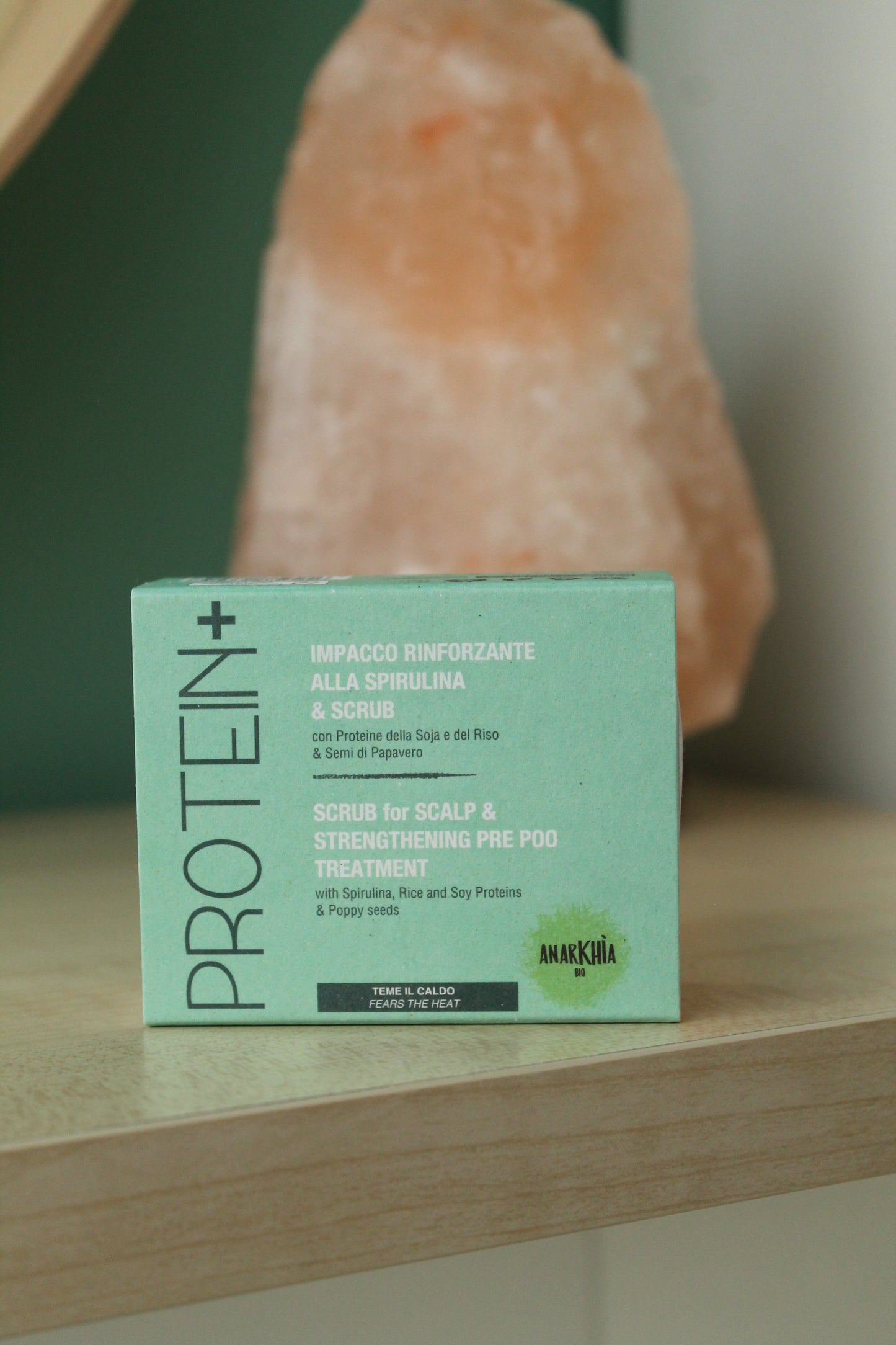 IMPACCO SCRUB RINFORZANTE – Spirulina & Proteine di Anarkhìa Bio (55 gr)