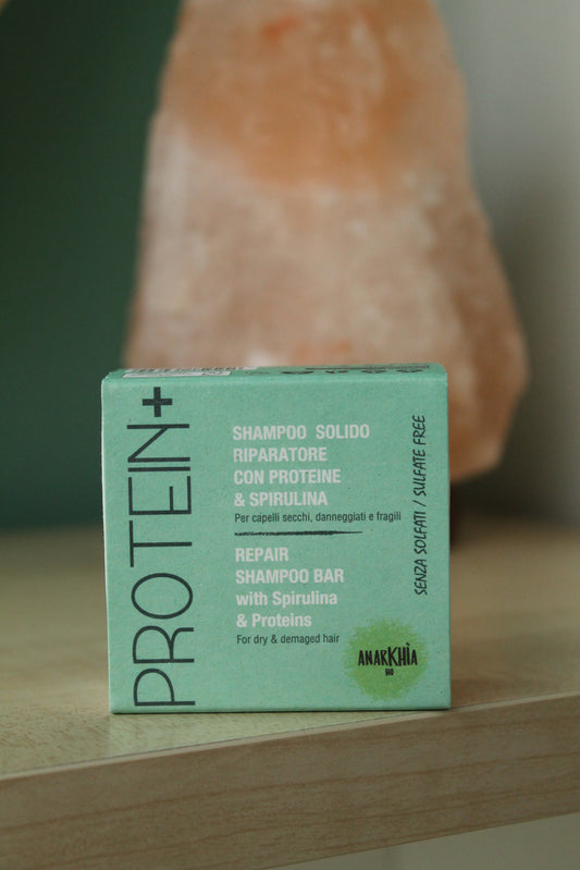 SHAMPOO RIPARATORE – Spirulina & Proteine di Anarkhìa Bio (55 gr)