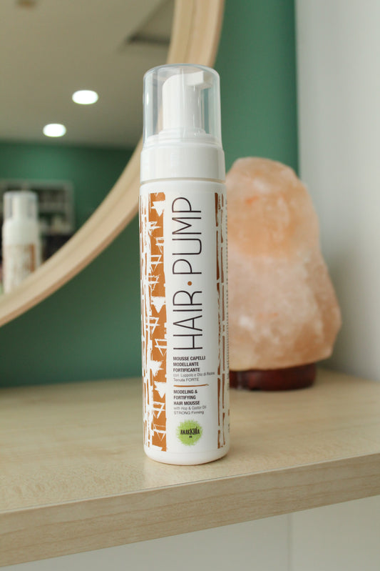 HAIR PUMP TERRA – Mousse capelli Fortificante di Anarkhìa Bio (200 ml)