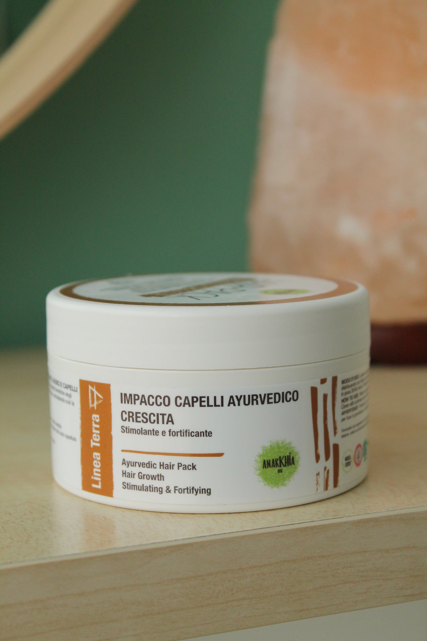 HAIR PACK TERRA- Impacco fortificante di Anarkhìa Bio (200 ml)