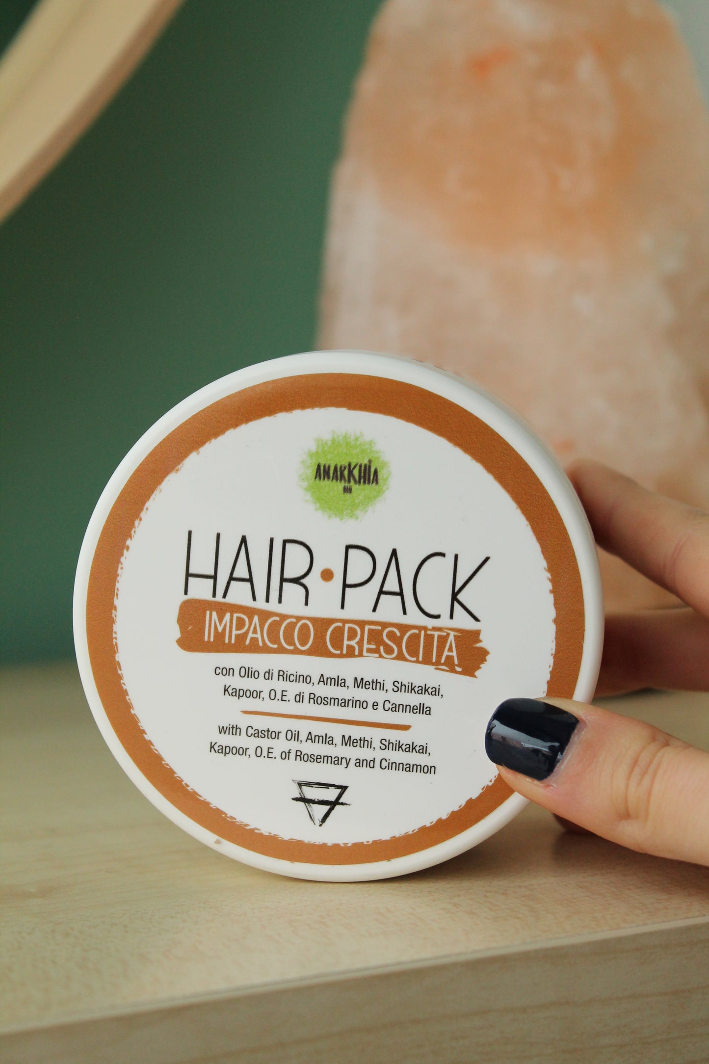 HAIR PACK TERRA- Impacco fortificante di Anarkhìa Bio (200 ml)