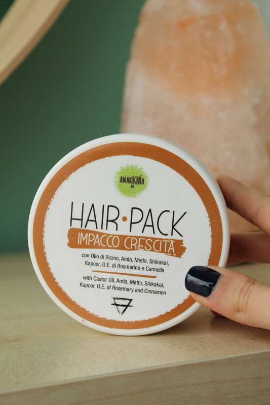HAIR PACK TERRA- Impacco fortificante di Anarkhìa Bio (200 ml)