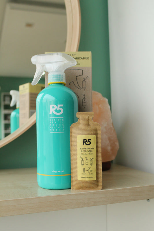 Starter Kit Sgrassatore ricaricabile di R5 Living