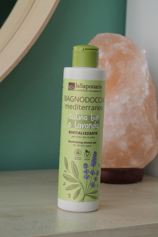 Bio bagnodoccia Mediterraneo di La Saponaria (200 ml)