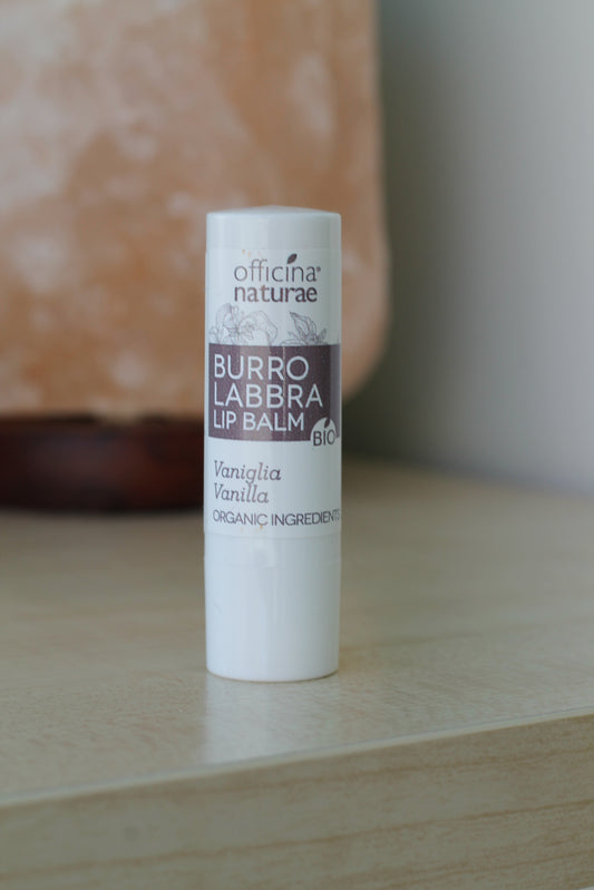 Burro labbra Vaniglia Nutriente di Officina Naturae (5 ml)