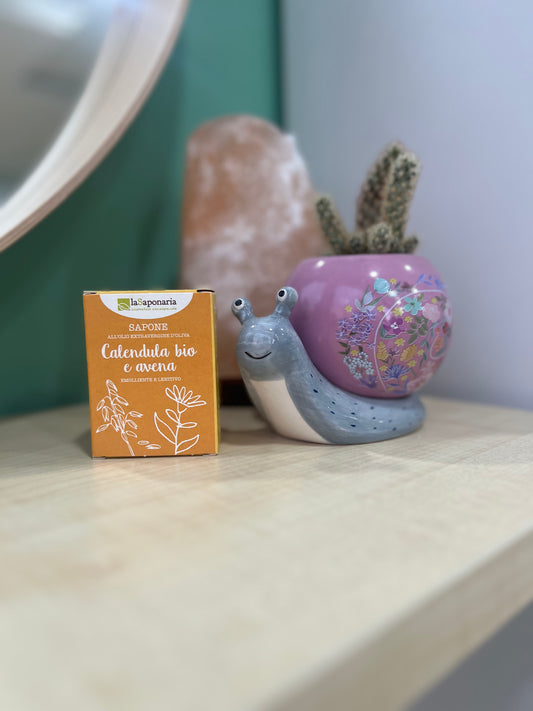Sapone Calendula & Avena di La Saponaria (100 gr)