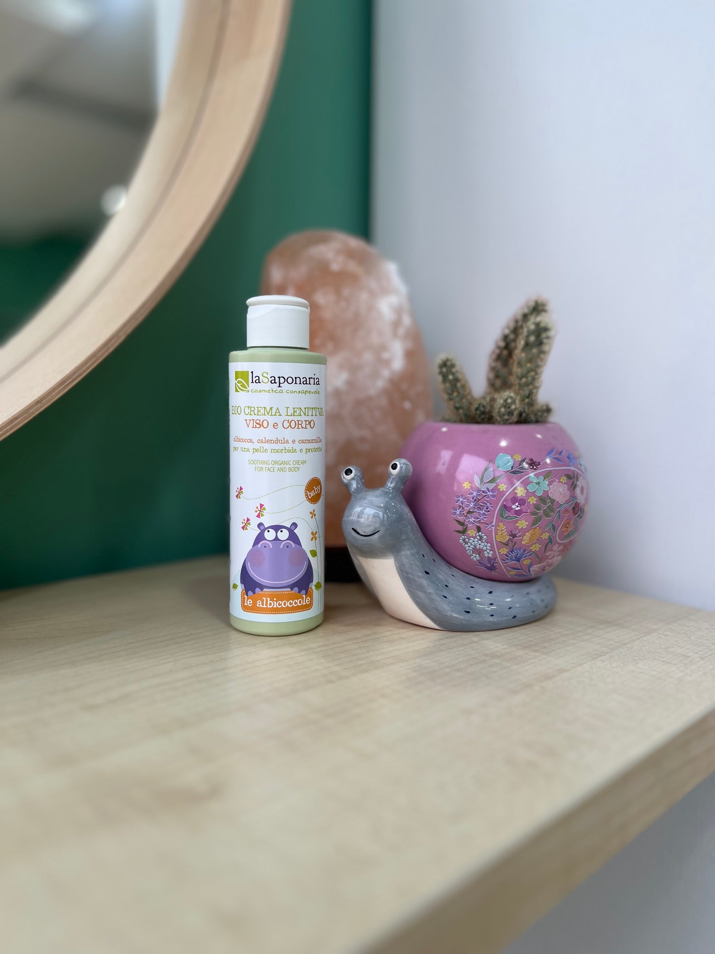 Crema biologica lenitiva viso e corpo di La Saponaria (150 ml)