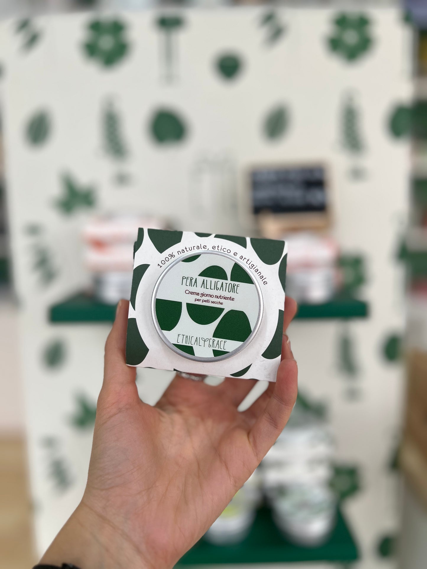 Pera Alligatore – Crema viso pelle secca e sensibile di Ethical Grace (50 ml)