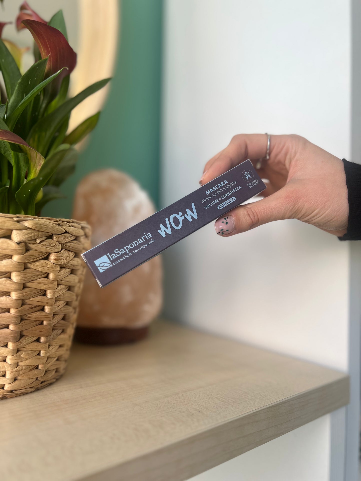 Mascara nero volume e lunghezza di La Saponaria (10 ml)