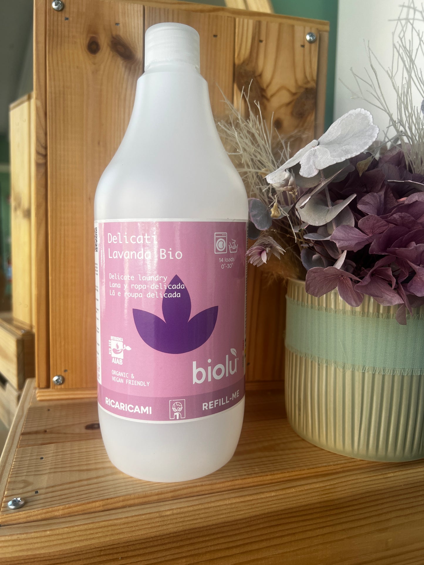 Detersivo Naturale Delicati Lavanda Bio di Biolù (1L)