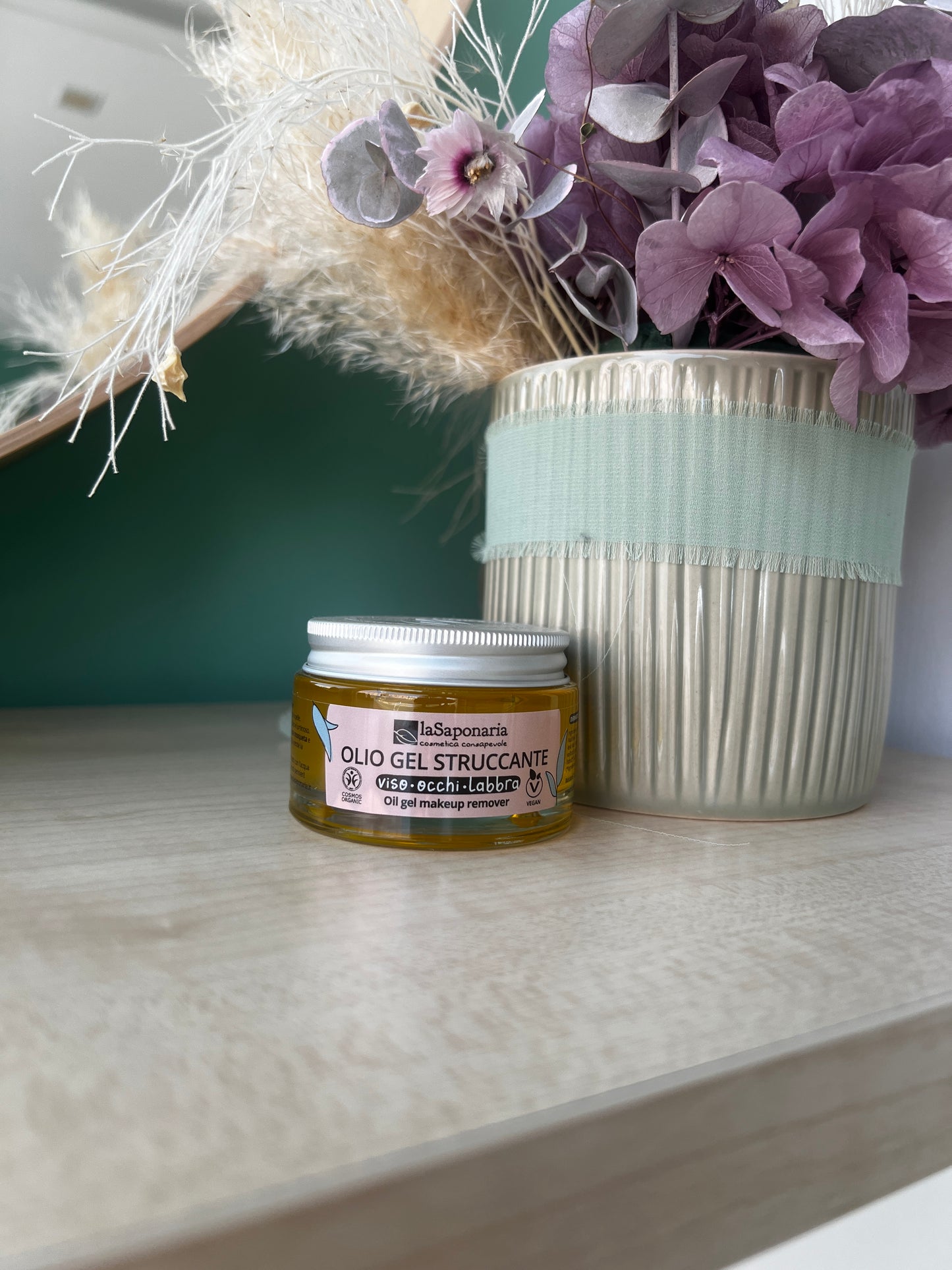 Olio gel struccante di La Saponaria (50 ml)