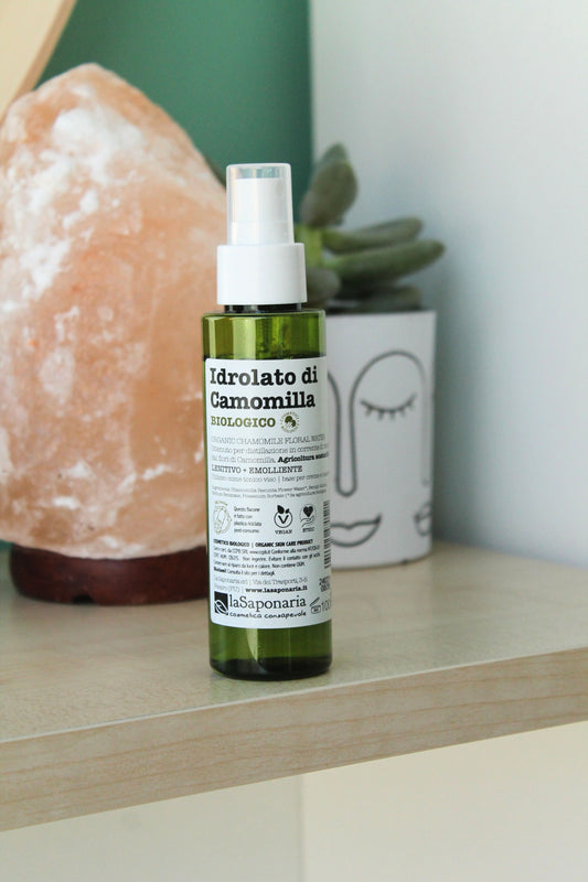 Idrolato di camomilla bio di La Saponaria (100 ml) - Tonico viso